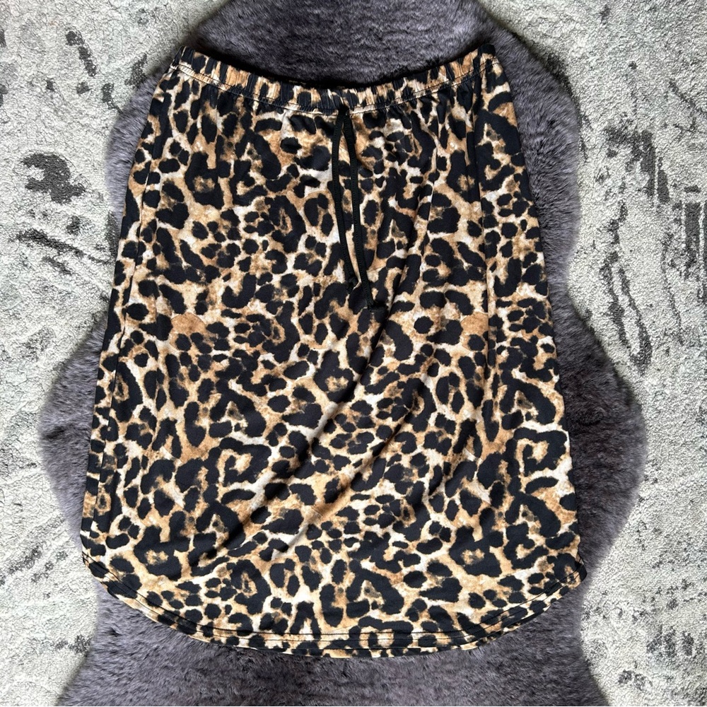 Final Sale! ✨ Pixie Lady | Leopard Print Skirt | XL